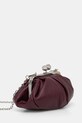 Weekend Max Mara geantă piele PRATI 2525516165600 burgundia AW25