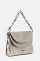 Δερμάτινη τσάντα ώμου Patrizia Pepe 2B0152.L041 ασημί AW25
