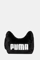 Puma geantă Up Faux Fur incape in A4 negru 91869