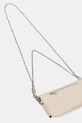 Accesorii ZADIG&VOLTAIRE poșetă de piele LWBA03975 bej