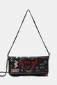 ZADIG&VOLTAIRE poșetă de piele print negru LWBA04029