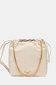 ZADIG&VOLTAIRE torebka skórzana skóra licowa beżowy LWBA04016