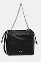 ZADIG&VOLTAIRE poșetă de piele uni negru LWBA04016