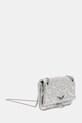 ZADIG&VOLTAIRE torebka skórzana LWBA04078 srebrny AW25