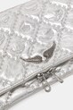 ZADIG&VOLTAIRE torebka skórzana srebrny LWBA04078