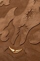 Замшевая сумочка ZADIG&VOLTAIRE коричневый LWBA03924