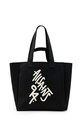 AllSaints torebka IZZY tekstylny czarny W399XC