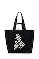 AllSaints torebka IZZY tekstylny czarny W399XC