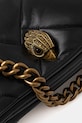 Kurt Geiger London torebka skórzana KENSINGTON czarny 3571900109