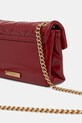Akcesoria Kurt Geiger London torebka skórzana KENSINGTON 846350319 bordowy