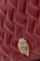 Кожена чанта Kurt Geiger London KENSINGTON бордо 4370850319