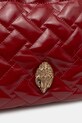 Usnjena torbica Kurt Geiger London KENSINGTON rdeča 4376350319