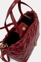 Kurt Geiger London torebka skórzana KENSINGTON 4376350319 czerwony