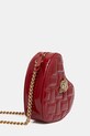 Kurt Geiger London torebka skórzana KENSINGTON 4027150319 bordowy AW25
