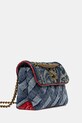 Kurt Geiger London torebka jeansowa KENSINGTON 8885588069 niebieski AW25