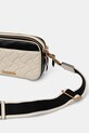 Akcesoria Kurt Geiger London torebka skórzana KENSINGTON 4684601109 beżowy