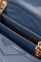 Usnjena torbica Kurt Geiger London KENSINGTON 3586289109 mornarsko modra