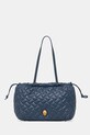 Kurt Geiger London torebka skórzana KENSINGTON skóra licowa granatowy 4370889109