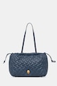 Kurt Geiger London poșetă de piele KENSINGTON uni bleumarin 4370889109