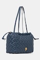 Kurt Geiger London poșetă de piele KENSINGTON 4370889109 bleumarin AW25