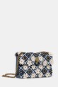 Kurt Geiger London torebka skórzana KENSINGTON 4696186109 granatowy AW25