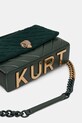 Kožená kabelka Kurt Geiger London KENSINGTON zelená 9959871219