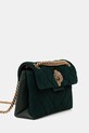 Kurt Geiger London torebka skórzana KENSINGTON 4372871219 zielony AW25