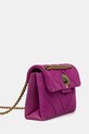 Kurt Geiger London torebka zamszowa KENSINGTON 4372852219 różowy AW25