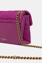 Accesorii Kurt Geiger London geantă de mână din piele întoarsă KENSINGTON 4372852219 roz