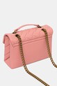 Akcesoria Kurt Geiger London torebka skórzana KENSINGTON 3586257109 pomarańczowy
