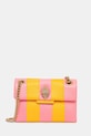 Kurt Geiger London torebka skórzana KENSINGTON skóra licowa różowy 3582257109