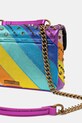 Akcesoria Kurt Geiger London torebka skórzana KENSINGTON 4701269109 niebieski