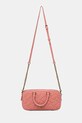 Akcesoria Kurt Geiger London torebka zamszowa KENSINGTON 3580957219 różowy