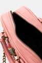 Kurt Geiger London torebka zamszowa KENSINGTON 3580957219 różowy