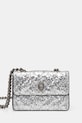 Kurt Geiger London kézitáska KENSINGTON szintetikus ezüst 4574563999