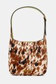 Akcesoria Kurt Geiger London torebka skórzana 3577339189 brązowy