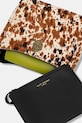 Kožená kabelka Kurt Geiger London 3577339189 hnedá