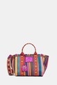 Kurt Geiger London torebka SOUTHBANK nie mieści A4 różowy 2043858609
