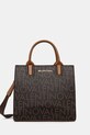 Valentino Bags poșetă REGINA RE cu modele maro VBS9IS04