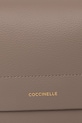 Шкіряна сумочка Coccinelle BOHEME GRANA DOUBLE бежевий E1.M50.12.01.01