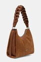 Coccinelle torebka zamszowa BOHEME SUEDE BIMATERIAL E1.P6P.13.03.01 brązowy AW25