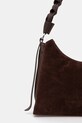 Akcesoria Coccinelle torebka zamszowa BOHEME SUEDE BIMATERIAL E1.P6P.13.03.01 brązowy