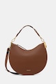 Coccinelle torebka skórzana COCCINELLESUNUP skóra licowa brązowy E1.QKF.13.02.01