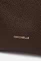 Coccinelle torebka skórzana COCCINELLE C-ME brązowy E1.SSL.18.03.01