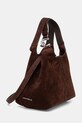 Coccinelle torebka zamszowa E1.THE.58.01.01 brązowy AW25