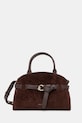 Semišová kabelka Coccinelle SABINE SUEDE semišová koža hnedá E1.TLB.18.02.01