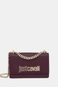 Kabelka Just Cavalli jednofarebný burgundské 79RA4BBA.ZS766