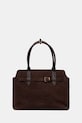 Marc O'Polo torebka zamszowa skóra zamszowa brązowy 50818770301304