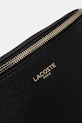 Kožená kabelka Lacoste čierna NF5098PH