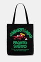 Carhartt WIP torebka bawełniana Canvas Graphic Tote tekstylny czarny I033975.34IXX